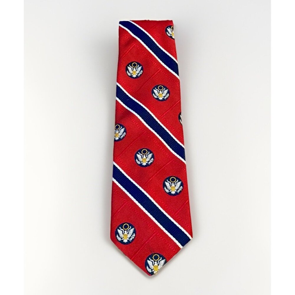 Pride Of America Necktie Collectible 1776-1976 Bicentennial Briar Tie Patriotic